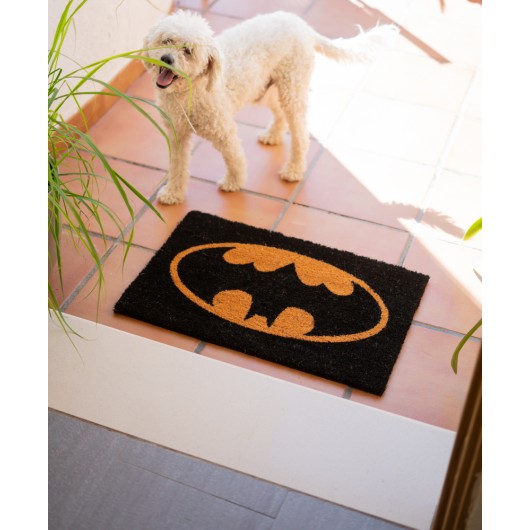 FELPUDO DC COMICS BATMAN LOGO