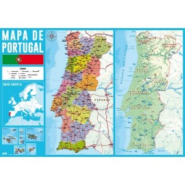VADE ESCOLAR MAPA DE PORTUGAL