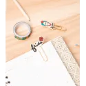 CLIPS CON TOPPER FRIDA KAHLO