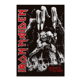 POSTER IRON MAIDEN NUMBER OF THE BEAST