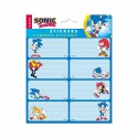 ETIQUETAS ADHESIVAS SONIC THE HEDGEHOG