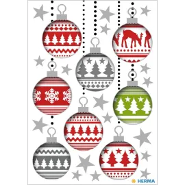 PEGATINAS DECOR DECORACION BOLAS ARBOL NAVIDAD