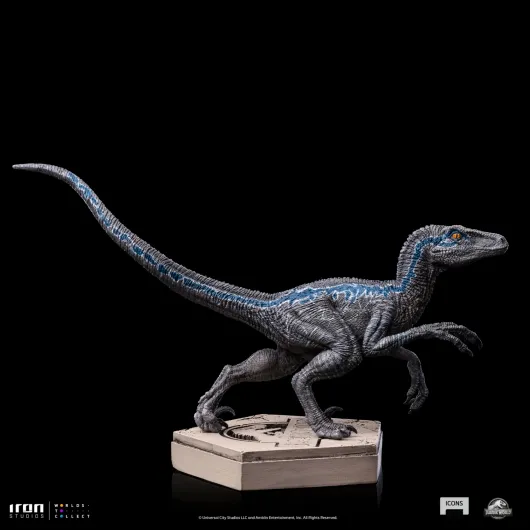 FIGURA ICONS JURASSIC WORLD VELOCIRAPTOR BLUE