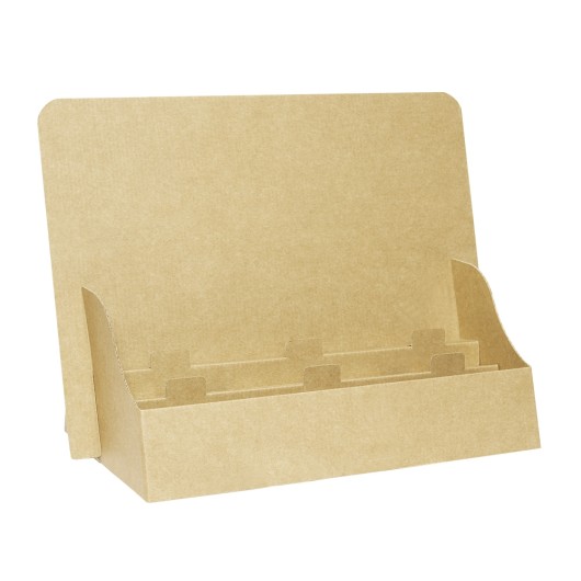 EXPOSITOR SOBREMESA KRAFT PEGATINAS