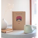 CUADERNO TAPA FORRADA A5 FRIDA KAHLO ECOFRIENDLY