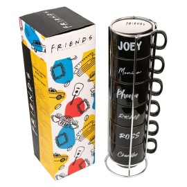 JUEGO DE 6 TAZAS FRIENDS