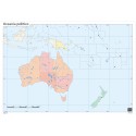 MAPA MUDO OCEANIA POLITICO