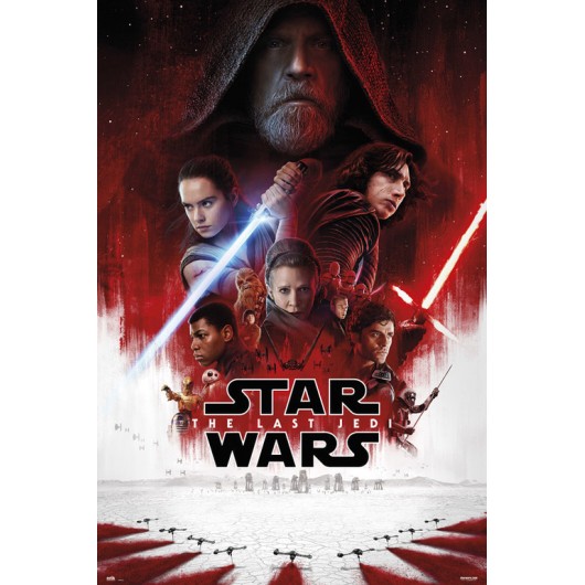 POSTER STAR WARS VIII ONE SHEET