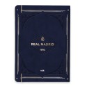 CUADERNO TAPA FORRADA PREMIUM PU REAL MADRID