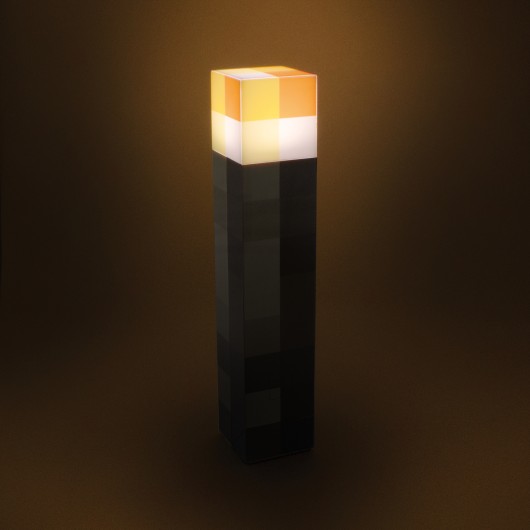 LAMPARA MINECRAFT ANTORCHA