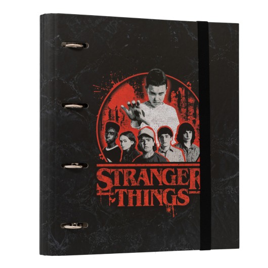 CARPETA 4 ANILLAS STRANGER THINGS