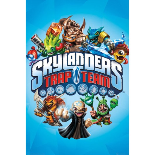 POSTER SKYLANDERS TRAP TEAM