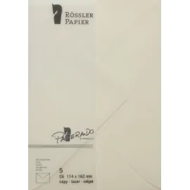 SOBRE C6 MINISTRO PAPERADO 5 UNIDADES CREMA
