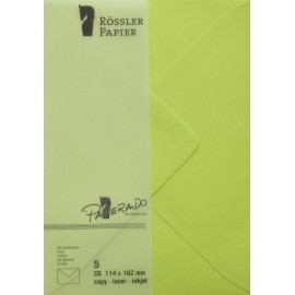 SOBRE C6 MINISTRO PAPERADO 5 UNIDADES VERDE LIMA