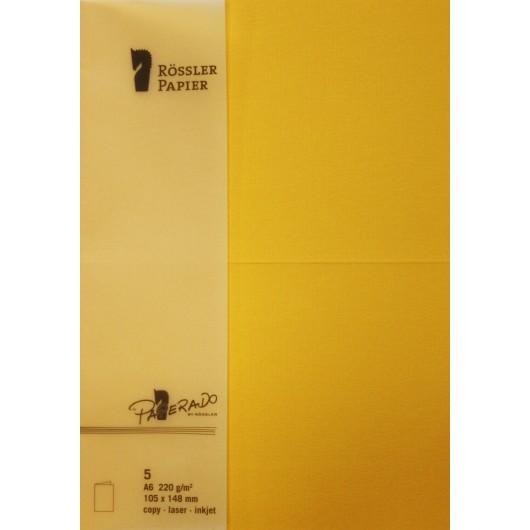 TARJETA A6 PAPERADO 5 UNIDADES YEMA