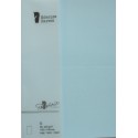 TARJETA A6 PAPERADO 5 UNIDADES AZUL AGUA