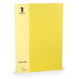 FOLIO A4 COLORETTI 10 UNIDADES AMARILLO