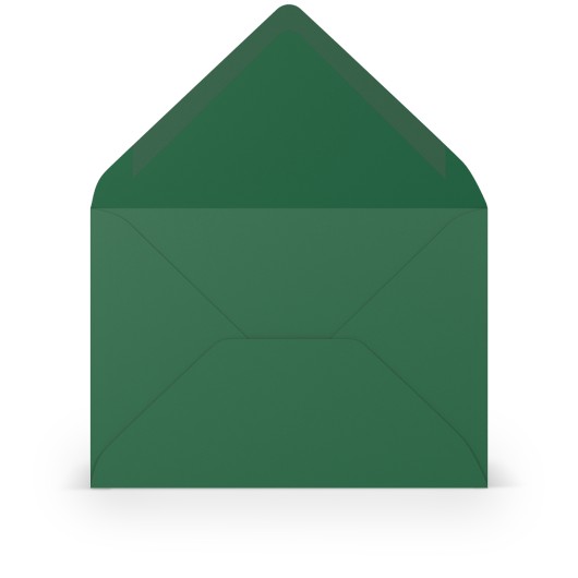SOBRE C6 MINISTRO COLORETTI 5 UNIDADES VERDE OSCURO