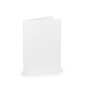 TARJETA A6 DOBLE COLORETTI 5 UNIDADES BLANCO