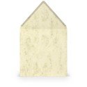 SOBRE CUADRADO GRANDE COLORETTI 5 UNIDADES MARMOL CREMA
