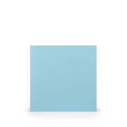 TARJETA DOBLE 157X157 COLORETTI 5 UNIDADES AZUL CIELO