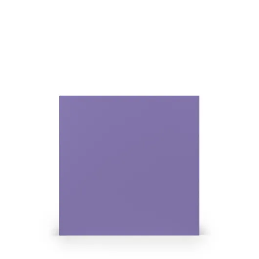 TARJETA DOBLE 157X157 COLORETTI 5 UNIDADES LILA