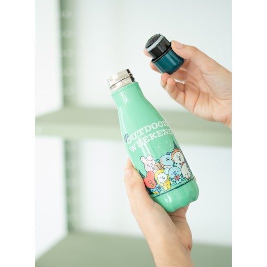 BOTELLA METALICA HOT&COLD 260ML BT21