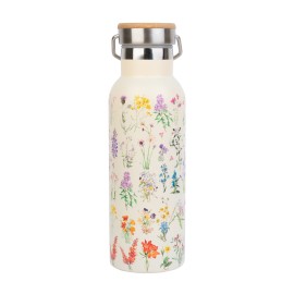 BOTELLA METALICA CON ASA BOTANICAL WILD FLOWERS KOKONOTE