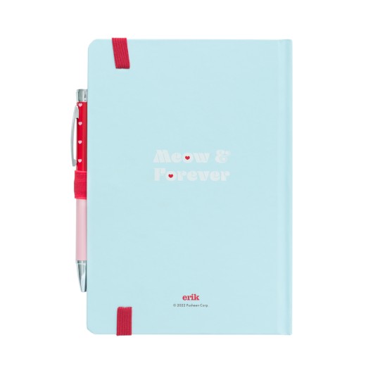 CUADERNO PREMIUM A5 CON BOLIGRAFO PROYECTOR PUSHEEN PURRFECT LOVE COLLECTION
