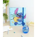 CARPETA 2 ANILLAS PREMIUM DISNEY STITCH TROPICAL