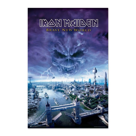 POSTER IRON MAIDEN BRAVE NEW WORLD
