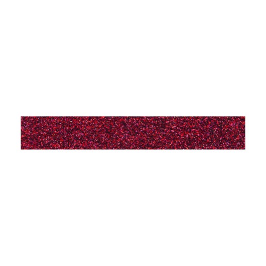 CINTA FUNTAPE MASKING TAPE DECO PURPURINA ROJA