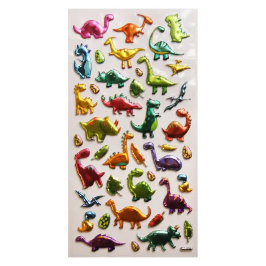 PEGATINAS TWEENY FOAMY DINOSAURIOS BRILLO