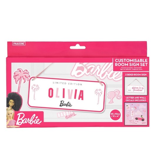 SEÑAL CUSTOMIZABLE BARBIE