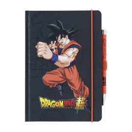 CUADERNO PREMIUM A5 CON BOLIGRAFO PROYECTOR DRAGON BALL SUPER GOKU