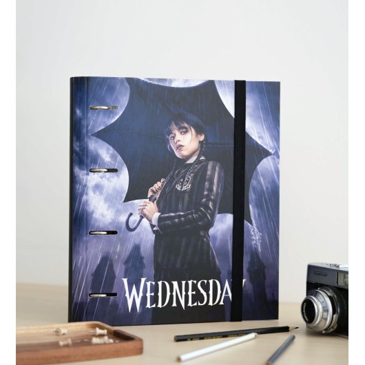 CARPETA 4 ANILLAS WEDNESDAY