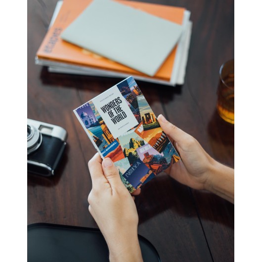 LIBRO POSTALES MARAVILLAS DEL MUNDO