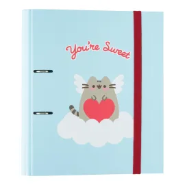 CARPETA 2 ANILLAS PUSHEEN PURRFECT LOVE COLLECTION