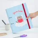 CARPETA 2 ANILLAS PUSHEEN PURRFECT LOVE COLLECTION