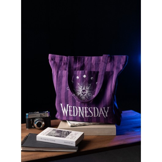 BOLSO DE TELA PREMIUM WEDNESDAY