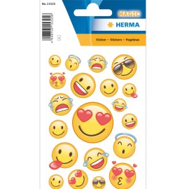 PEGATINAS MAGIC HAPPY SMILE TRANSPUFFY