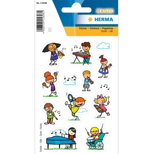 PEGATINAS MAGIC MUSIC SCHOOL SILK