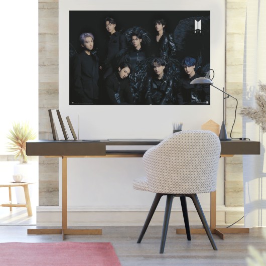 POSTER BTS BLACK WINGS