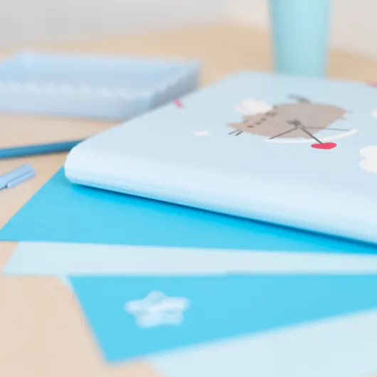 CARPETA SOLAPAS PUSHEEN PURRFECT LOVE COLLECTION