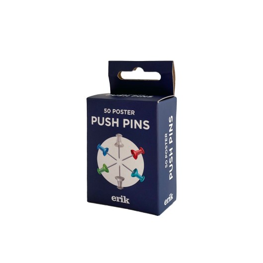 CAJA DE PINS PARA COLGAR POSTER