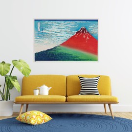 POSTER KATSUSHIKA HOKUSAI'S FINE WIND, CLEAR MORNING 2