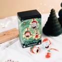 KIT DE 3 ENFEITES DE NATAL RICK & MORTY - RICK, MORTY Y RICK PEPINO