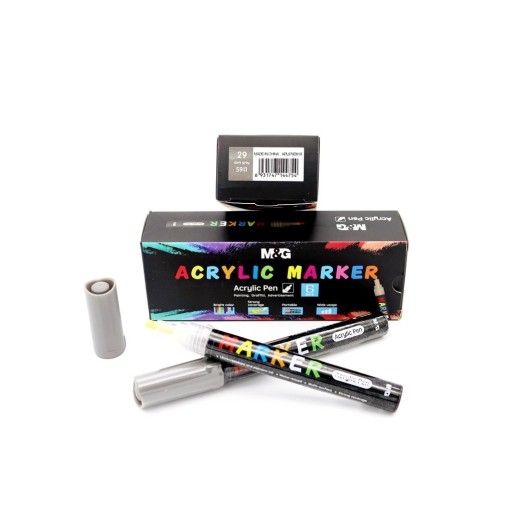 MARCADOR DE TINTA ACRÍLICA CINZENTO 29 S911