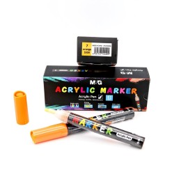 MARCADOR DE TINTA ACRÍLICA LARANJA 7 S300