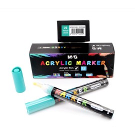 MARCADOR DE TINTA ACRÍLICA TURQUESA 22 S523
